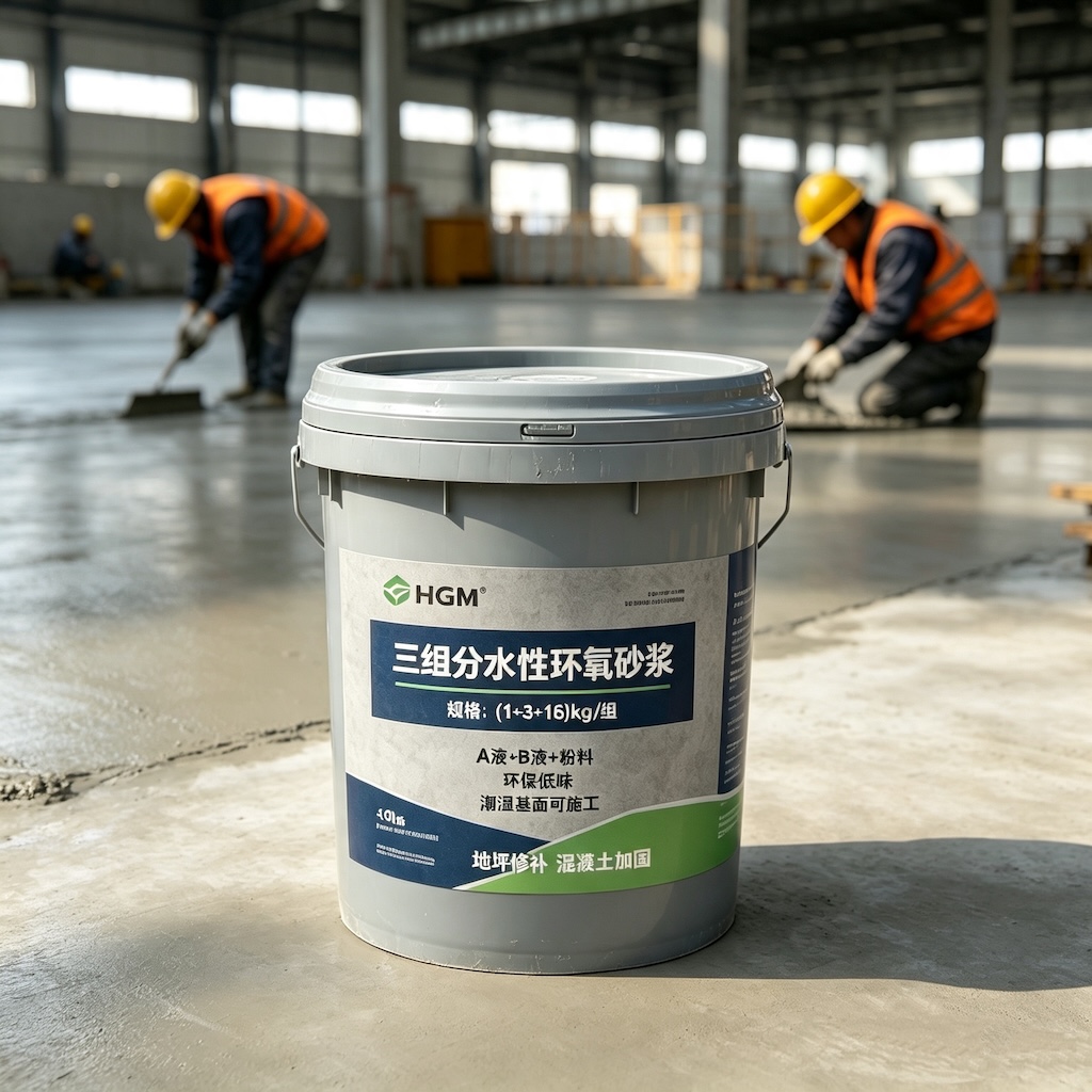 吉利三组份水性环氧砂浆